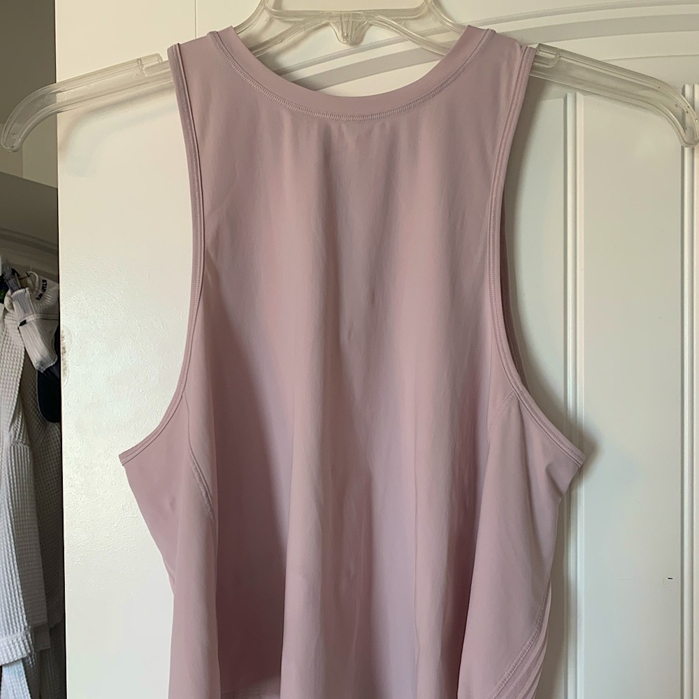 Lululemon light pink/purple shirt